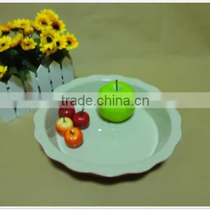 Wholesale Daily Use Porcelain Ceramic Bakeware Fruit Plate thumbnail-4