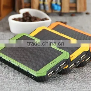 New Arrival 2016 Hot Selling Waterproof Solar Power Bank 20000mAh thumbnail-3