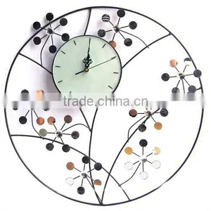 Best Sell White Round Acrylic Decorative Wall Clock thumbnail-1