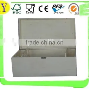 Multi Bottle Storage Unfinished Wooden Wine Box thumbnail-2