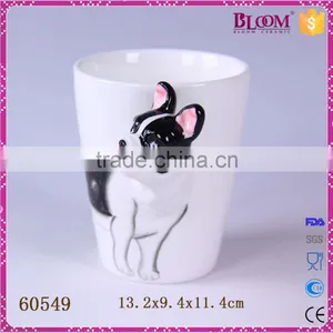 3d Custom Animal Desgin Ceramic Drinking Cup thumbnail-2