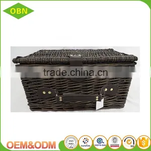 Cheap Wicker Wholesale Picnic Basket for 2 Person thumbnail-4