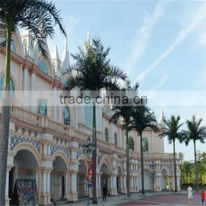 Plastic Fiber King Coconut Tree Green Park Artificial King Coconut Tree thumbnail-2