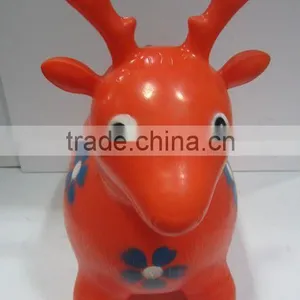 Painted Inflatable Toys for Children Jumping Horse thumbnail-6