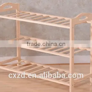 Hot Selling Cheap Modern Wooden Shoe Rack thumbnail-4