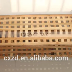 High Quality Simple Design Two-tier Walnut Shoe Rack thumbnail-3