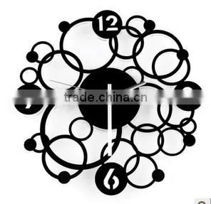Fashion 2014 New Luxury Wall Clock High Quality(GZH-8) Wholesale thumbnail-1