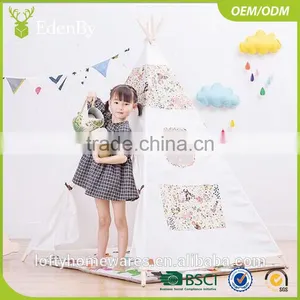 Kids Teepee Tent Children Castle Play Tent thumbnail-1
