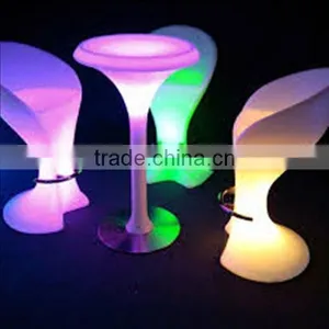 New Style Night Club Glowing Furniture Led Illuminated Bar Stool Parts thumbnail-1