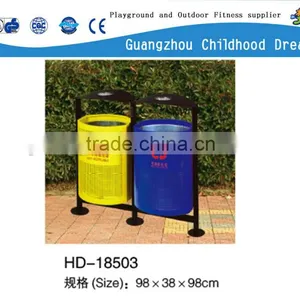 (HD-18503)Outdoor Metal Trash Can thumbnail-1