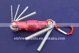 2011 NEWEST 6Pcs Folding Hex Key thumbnail-1