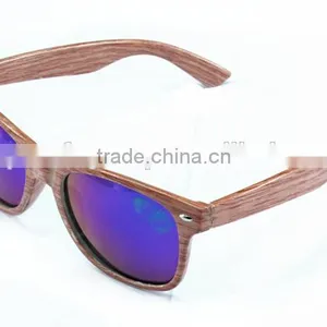 Fake Wooden Sunglasses, Water Transfer Print Sunglasses, Good Quality FDA&CE thumbnail-4