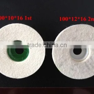 4 Inch Wool Discs Polishing Wool Felt Wheel thumbnail-2