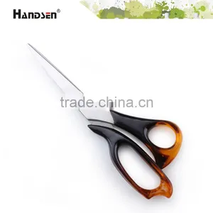 PS Handle Popular Office 8" Amber Scissors thumbnail-1