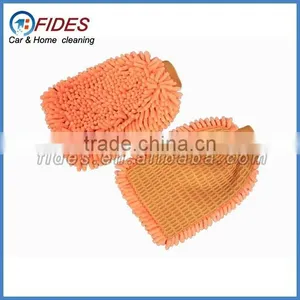 Noodle Duster Chenille Car Wash Mitt With Mesh Cloth thumbnail-1
