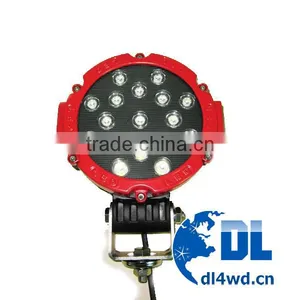 24v Round Led Working Light 4x4 Led Driving Light 51w Led Work Lamp thumbnail-1