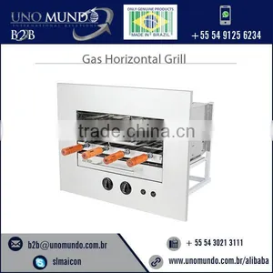 Built-in Gas Horizontal Grill With 4 Skewers_AGH-04 Arke thumbnail-1