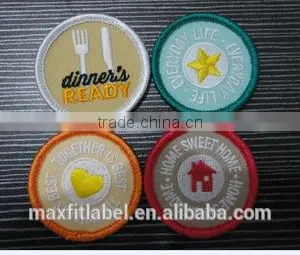 China Factory Custom Embroidery Letter Patches Woven Label Patch for Cloth thumbnail-3