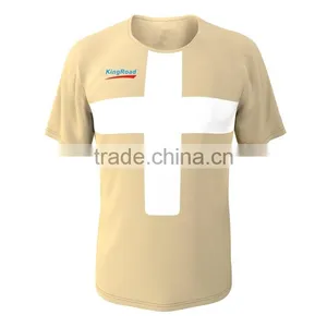 Custom Sublimation Dri Fit Running Shirt thumbnail-3