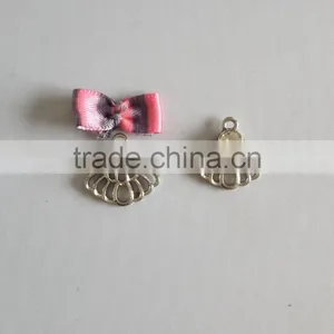Metal Scarf Charm Pendants,alloy Pendant Pave Stones,silver Necklace Pendant thumbnail-4