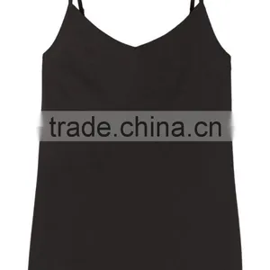 Fitness Black Ladies Sexy Vest thumbnail-3