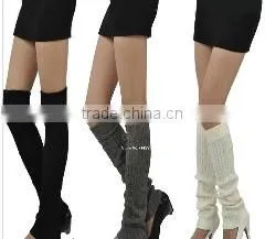New 2014 Women's Fashion Thicken Knit Crochet Winter Leg Warmer Over The Knee Ball Socks 5 Colors Cheap 18920 thumbnail-1