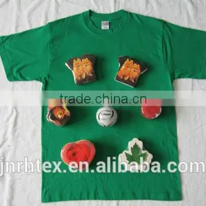 High Quality 100%cotton Blank Football Compress Tee Shirts thumbnail-1