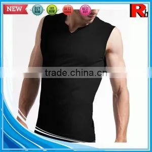 China Cheap Sports Bodybuilding Screen Printed Wholesale Mens Golds Gym Tank Tops Mens Gym Wear thumbnail-1