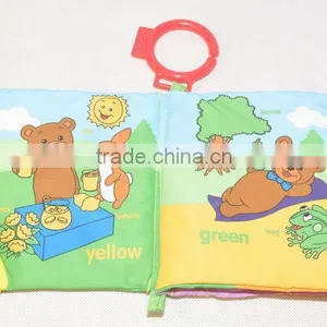 Fashionable Educational Wholesale Baby Fabric Book,Book Binding Cloth,Baby Cloth Book From China thumbnail-1