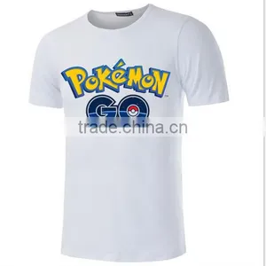 Hot Sales White Printed Pokemon Go Men T Shirt Appearl thumbnail-2
