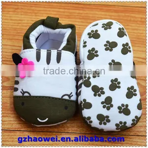 Cute Smiling Cat Printed Baby Shoes thumbnail-4
