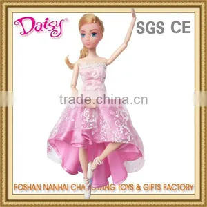 Hot China Manufacturer Doll Dress Suit 12 Inch Plastic Doll thumbnail-1