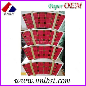 Single Side Coated Cup Fan/Base Paper/Fan-shape Paper thumbnail-1