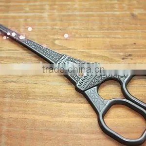 Antique Zakka Bronze Scissor Vintage Eiffel Design Scissor Lace Scissor thumbnail-3