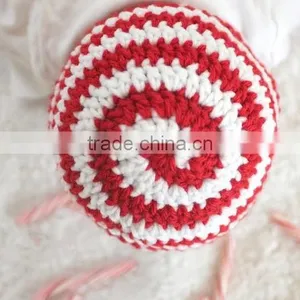 DIY Crochet Kits Candy Cane Baby Hat thumbnail-3