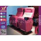 Heavy Iron Frame Fire Retardant Folding Theater Seats With Cup Holder thumbnail-1