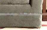 Stretch Suede Three Piece Sofa Cover thumbnail-4