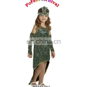 Snake Animal Party Costume for Girls thumbnail-1