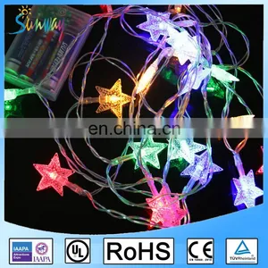 Star Batteries LED String Fairy Christmas Light / Small Battery Operated LED Light / LED Christmas Star String Lights thumbnail-1