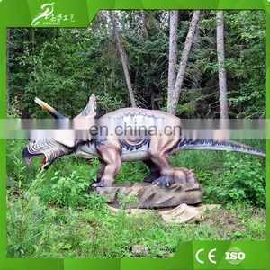 Amusement Park Life Size Statues Triceratops and T-rex Dinosaur thumbnail-5