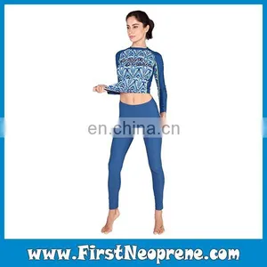 Blue Classic Design UV Protection Custom Rashguard thumbnail-2