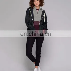 Custom Men Flower Printed Windbreaker/Fashion Sublimation Printed Jacket thumbnail-3