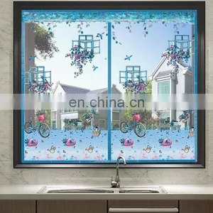 The First and Best Magnetic Screen Windows With Fashionable Printing Design thumbnail-1