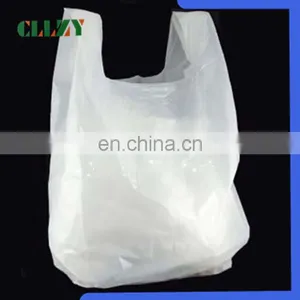 1 Dollar Shop White Vest Style PLA Carrier Bags With Free Sample thumbnail-1