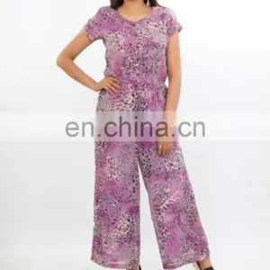 The 100% Poleyster Fabric Comfortable Multi Color Designer Jumpsuit for Women thumbnail-3