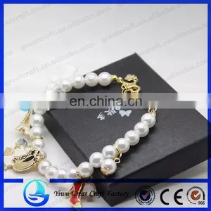 Pearl Bracelet Alloy Pendants Hand Chain Crystal Bracelet thumbnail-6