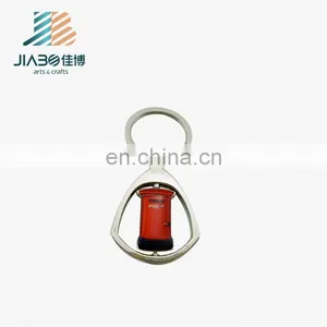 Postbox Shape Cheap Custom Painted Metal Keychain thumbnail-3