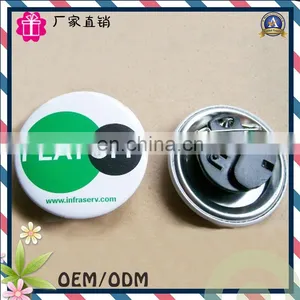 Factory Price Custom Christmas Printing LED Pin Light Badge With Magnet thumbnail-2