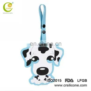 High Quality Bag Silicone Pvc Luggage Tag for Travel and Airpalne Suitcase thumbnail-5