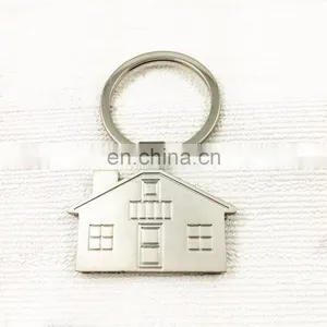 3D High Quality Metal Keychains With House Image thumbnail-1
